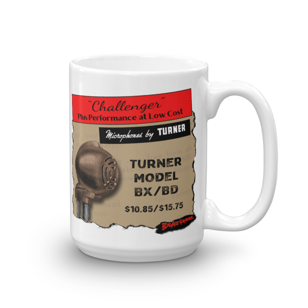 Tuner Microphone coffee mug