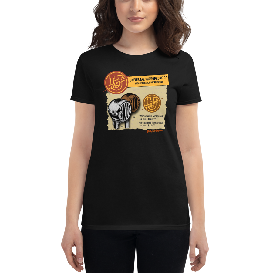 Women's Universal Bullet Microphone T-shirt