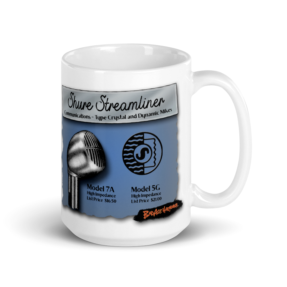 Shure Streamliner Big Coffee Mug (15oz)