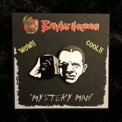 Mystery Man pin