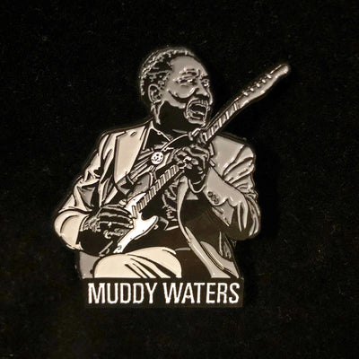 "Muddy Waters" enamel pin