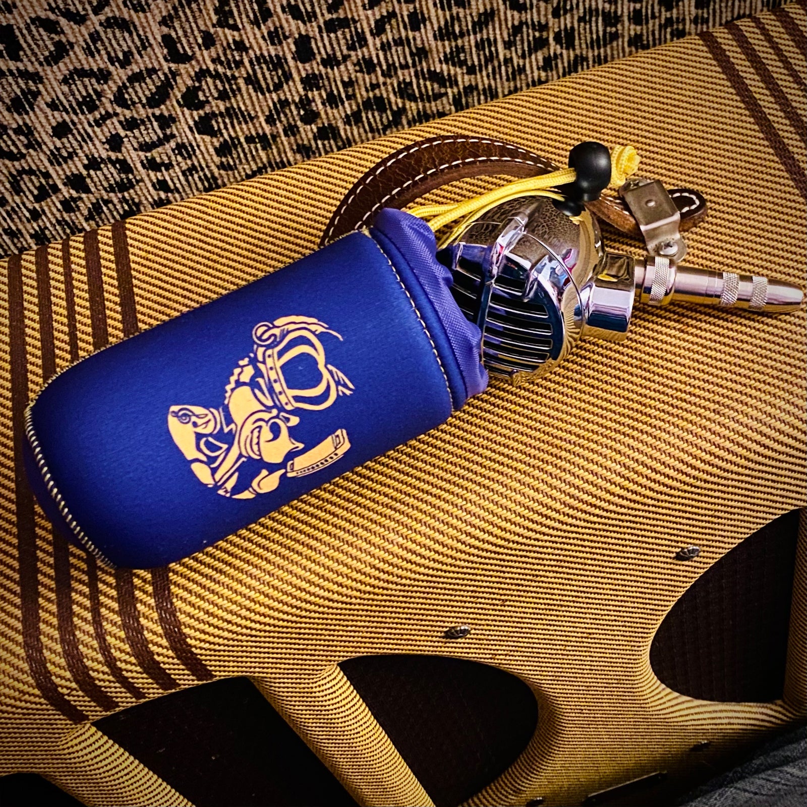 Dark Blue Eva Bag with Blue Bullet Belt. – Tangerine Handcraft