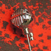 Chrome Astatic Microphone lapel pin