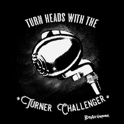 Women's Turner Challenger B&W Microphone T-shirt