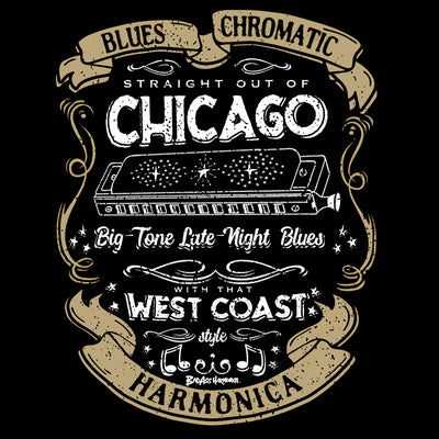 Vintage Blues Chromatic T-shirt