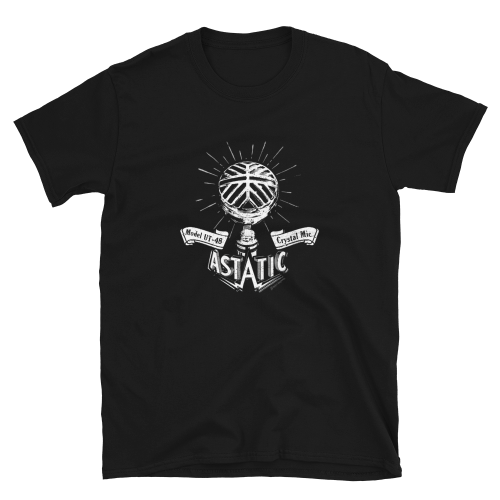 Astatic UT-48 Microphone Retro T-shirt