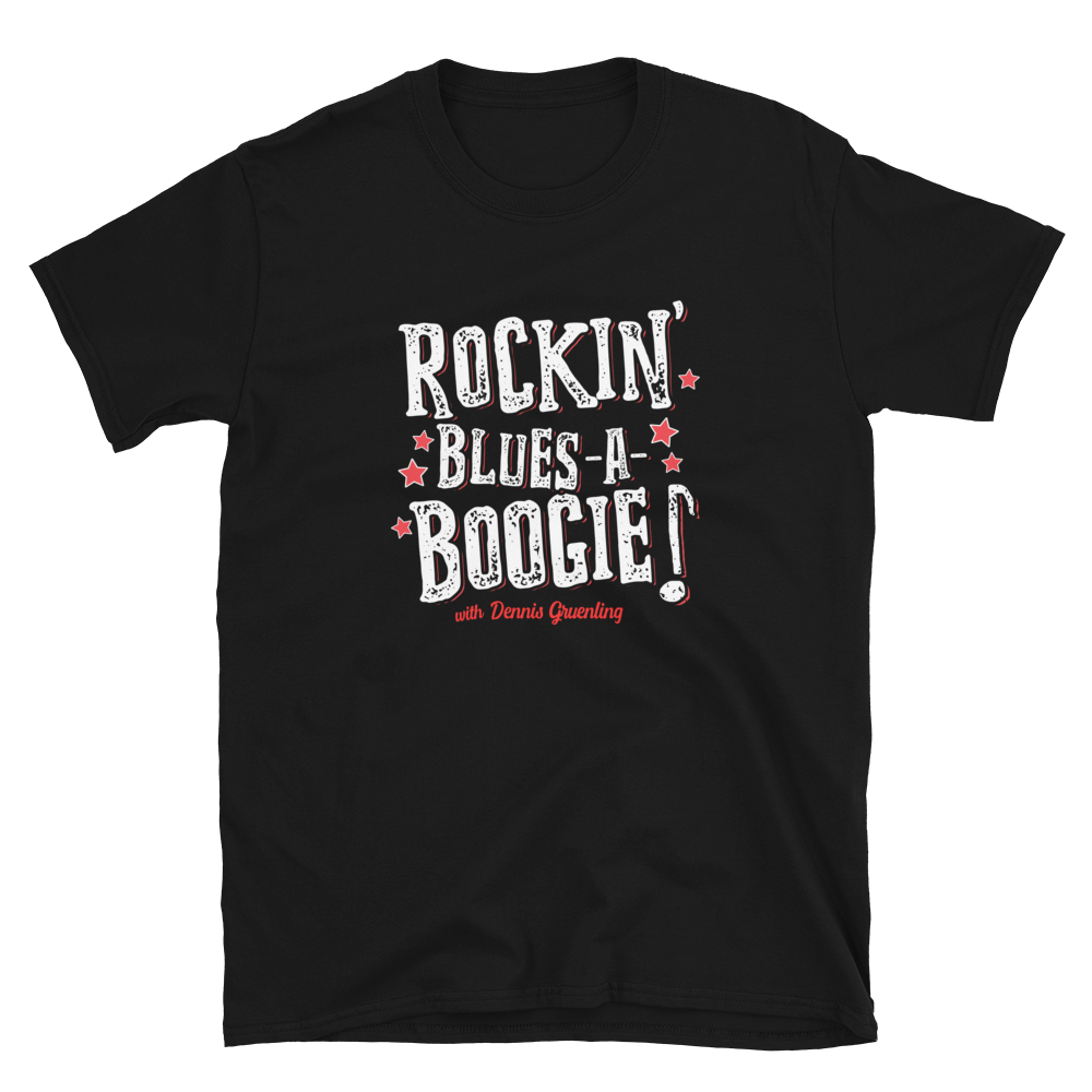 Rockin' Blues-A-Boogie logo T-shirt