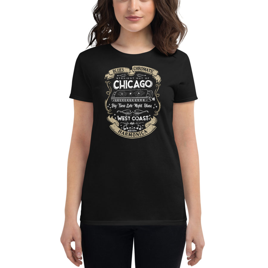 Women's Vintage Blues Chromatic T-shirt